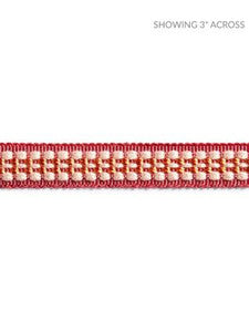 Scalamandre Trim Helena Braid Azalea SCV12500010