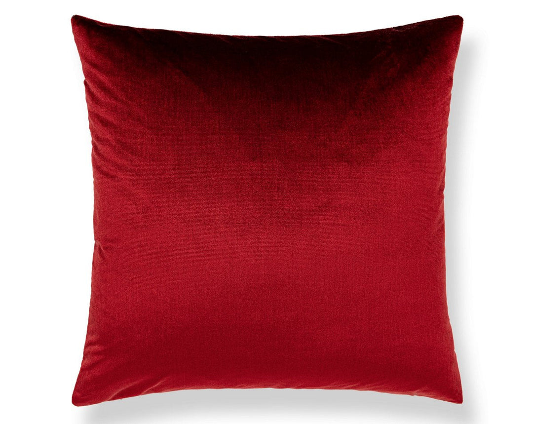 Tiberius Pillow 22 X 22 - Ruby SCTIBERPILL0011 by Scalamandre Designer Pillow