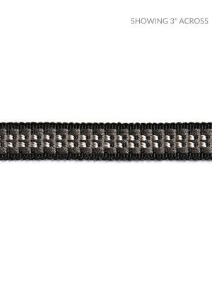 Helena Braid Castle SCV12500011 by Scalamandre Designer Trim NOVANTA PASSEMENTERIE 59% RAYON 41% FIBRANNE CHINA LIGHT DUTY Horizontal: 0" and Vertical: 0" 0.63 - Swanky Fabrics -
