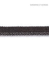 Scalamandre Trim Millstone Twisted Cord Charcoal SCC3040012