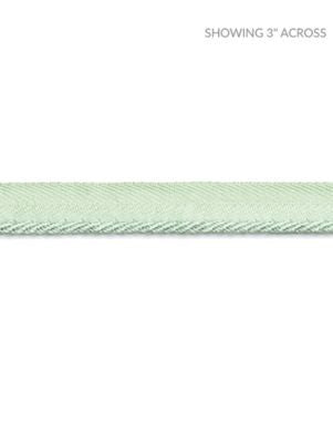 Avenue Cord Mint Julep SCC3150014 by Scalamandre Designer Trim NOVANTA PASSEMENTERIE 16% FIBRANNE 2% ACRYLIC, 38% POLYESTER 26% COTTON 18% RAYON CHINA LIGHT DUTY Horizontal: 0" and Vertical: 0" 0.13 - Swanky Fabrics -
