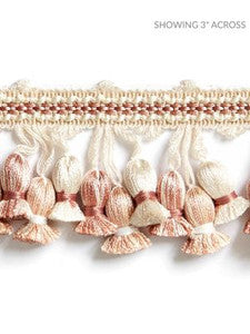 Scalamandre Trim Newport Tassel Fringe Blush SCFT1103M0014