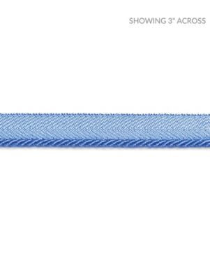 Avenue Cord Delphinium SCC3150018 by Scalamandre Designer Trim NOVANTA PASSEMENTERIE 16% FIBRANNE 2% ACRYLIC, 38% POLYESTER 26% COTTON 18% RAYON CHINA LIGHT DUTY Horizontal: 0" and Vertical: 0" 0.13 - Swanky Fabrics -