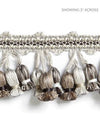Scalamandre Trim Newport Tassel Fringe French Grey SCFT1103M0019