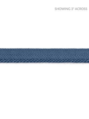 Avenue Cord Fjord SCC3150020 by Scalamandre Designer Trim NOVANTA PASSEMENTERIE 16% FIBRANNE 2% ACRYLIC, 38% POLYESTER 26% COTTON 18% RAYON CHINA LIGHT DUTY Horizontal: 0" and Vertical: 0" 0.13 - Swanky Fabrics -