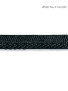 Scalamandre Trim Boulevard Cord Noir SCC3140024