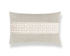 Greek Key Pillow 22 X 14 - Sag Harbor SCLBDTT32792032 by Scalamandre Designer Pillow