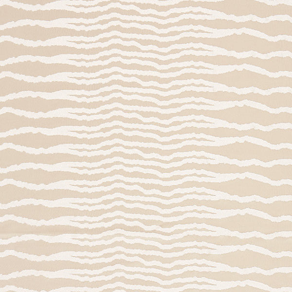 Desert Mirage/Platinum 27028-001 by Scalamandre Designer Fabric SCALAMANDRE WAREHOUSE 80% VISCOSE 20% POLYESTER INDIA LIGHT DUTY Horizontal: and Vertical: 18.75" 55" - Swanky Fabrics -