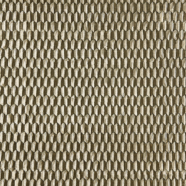 Allegra Velvet/Fawn 27184-001 by Scalamandre Designer Fabric LA BOHEME 72% VISCOSE 25% COTTON 3% ACRYLIC INDIA HEAVY DUTY Horizontal: .875" and Vertical: 2" 50.75" - Swanky Fabrics -