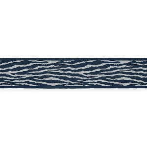 Tiger Tape/Indigo Sc 0004T3310 by Scalamandre
 Designer Trim