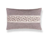 Greek Key Pillow 22 X 14 - Antique Heather SCLBDTT32794027 by Scalamandre Designer Pillow