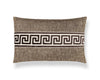 Greek Key Pillow 22 X 14 - Umber SCLBDTT32796038 by Scalamandre Designer Pillow