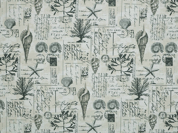 Seaside Smoke 91 by Covington Designer Fabric our website for purchase 100% Cotton 2way Slub Pakistan 50000 Horizontal: 27" and Vertical: 27" 54" - Swanky Fabrics -
