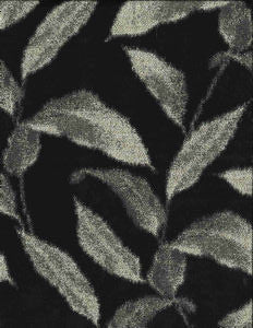 Sebastian Onyx by Norbar Designer Fabric SYMPHONY 100% POLYESTER INDIA 16 3/8"V 9 1/4"H 54 - Swanky Fabrics -