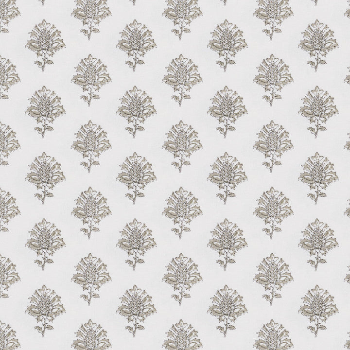 Sedalia 3 Walnut by Aoc Designer Fabric THE ART OF COLOR DOWN THE LANE 100%COT INDIA Horizontal: 4.500 and Vertical: 3.250 56 in - Swanky Fabrics -