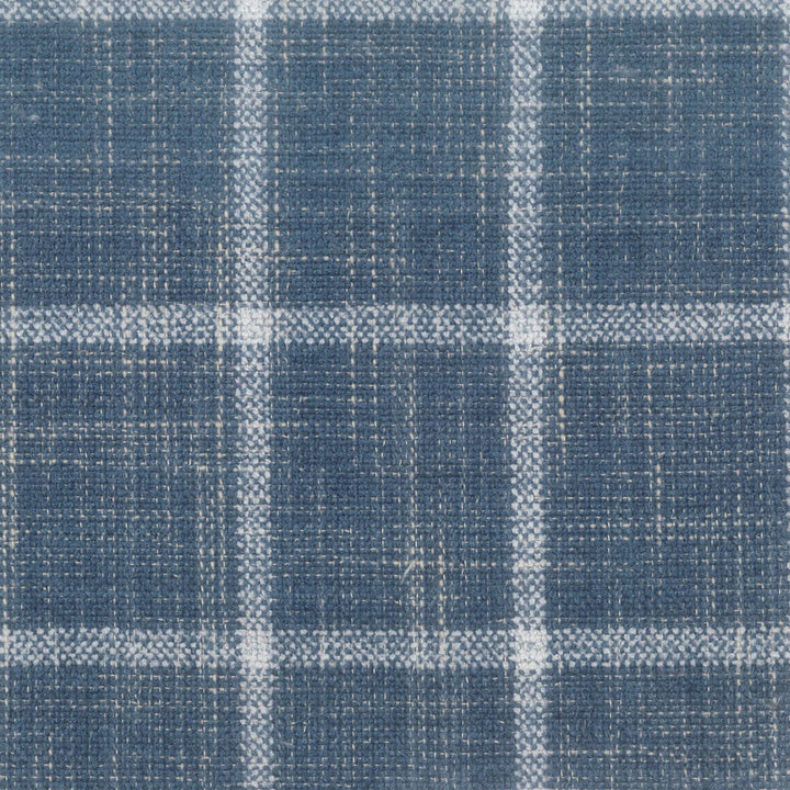 Seminole 2 Frenchblue by Stout Designer Fabric COMFORTABLE LIVING SPRAY/OCEAN 23%COT 5%SVI 72%POL INDIA WYZENBEEK 10 000 DOUBLE RUB WEAR TEST (MEDIUM DUTY) CATB 117-2013 Horizontal: 2.25 and Vertical: 2.5 55.5 in - Swanky Fabrics -