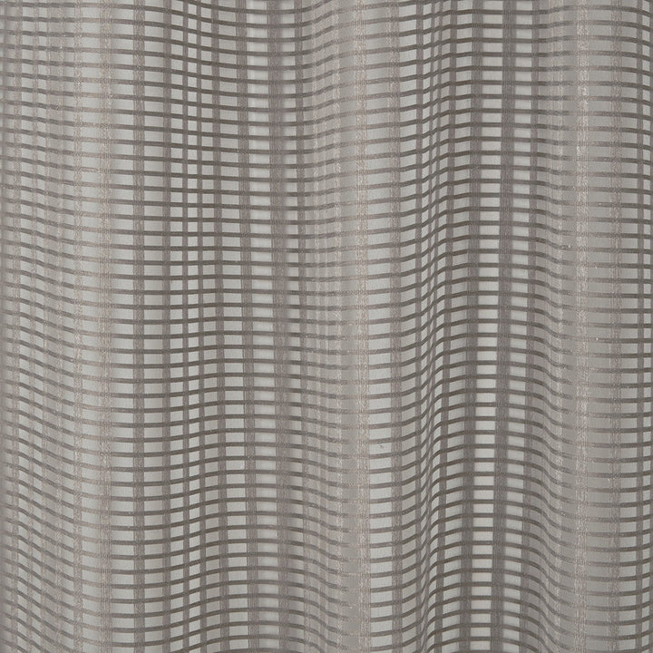 Sergio 3 Carbon by Marcus William Designer Fabric KAI/MARCUS WILLIAM MUSTIQUE 72%POL 28%LIN INDIA Horizontal: 0.750 and Vertical: 0.375 118 in - Swanky Fabrics -