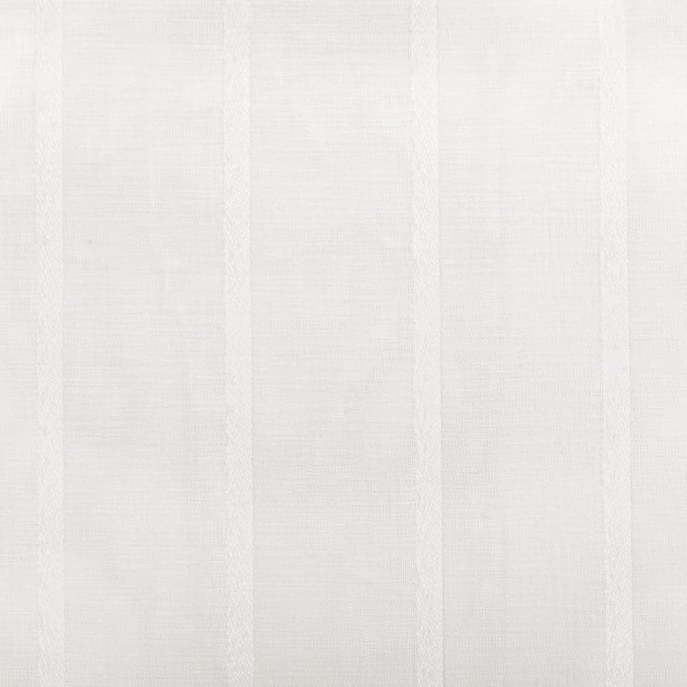 SH106 Alabaster by Charlotte Designer Fabric Sheer Elegance 100% Polyester Turkey Performance Grade Sheer </p><p>Repeat: Horizontal 2.5" 118 Inches - Swanky Fabrics -