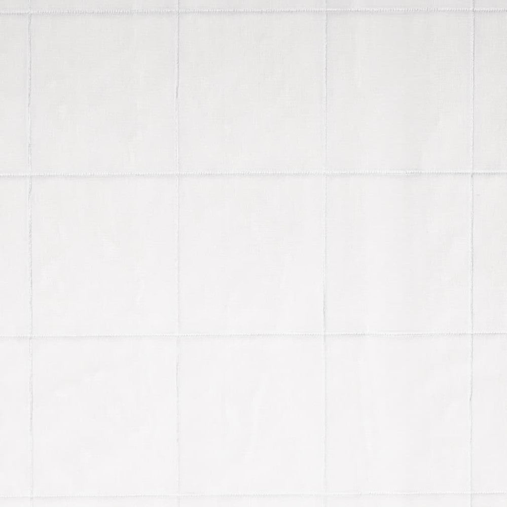 SH123 White by Charlotte Designer Fabric Sheer Elegance 100% Polyester Turkey Performance Grade Sheer </p><p>Repeat: Horizontal 3" x Vertical 3" 118 Inches - Swanky Fabrics -