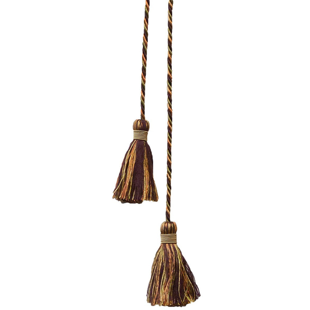 Shandell 17 Eggplant by Stout Trim Stout Trim Shandell 17 EggplantTrim ART OF DESIGN TRIM-2 TASSEL FRINGE CHINA </p><p>Repeat: H: 0.000, V: 0.000 3 in - Fabric Carolina -