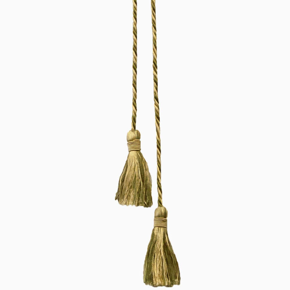 Shandell 32 Sagebrush by Stout Designer Trim ART OF DESIGN TRIM-2 TASSEL FRINGE 100%SVI CHINA </p><p>Repeat: 0 3 in - Swanky Fabrics -