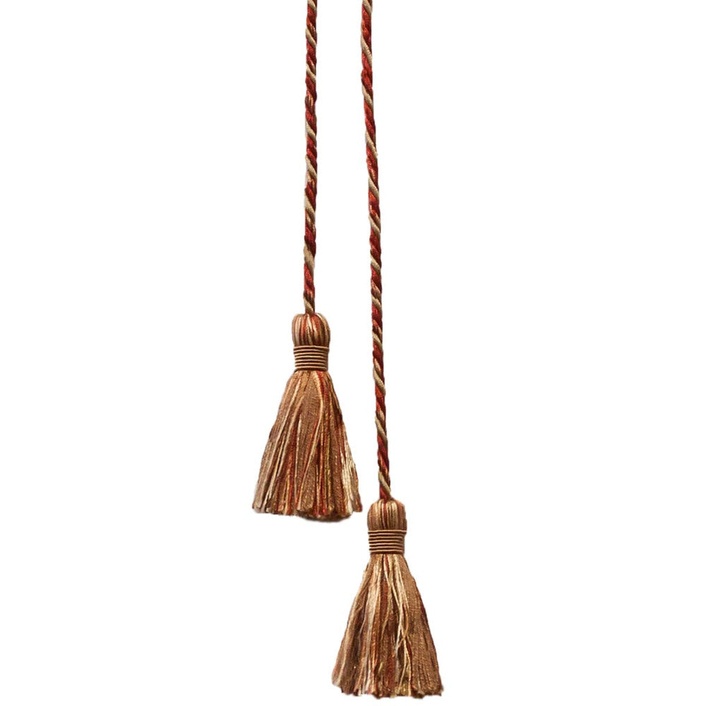Shandell 33 Rosewood by Stout Designer Trim ART OF DESIGN TRIM-2 TASSEL FRINGE 100%SVI CHINA </p><p>Repeat: 0 3 in - Swanky Fabrics -