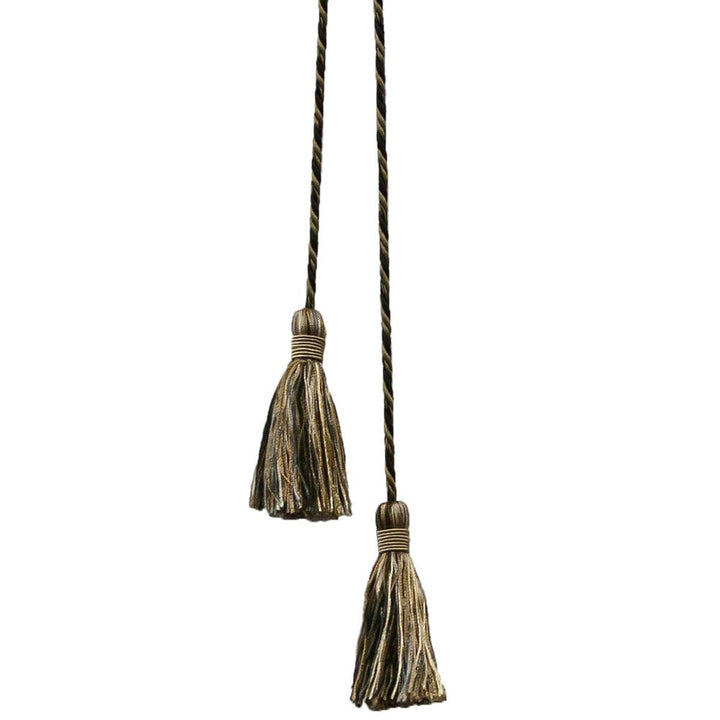Shandell 36 Carbon by Stout Designer Trim ART OF DESIGN TRIM-2 TASSEL FRINGE 100%SVI CHINA Horizontal: 0.000 and Vertical: 0.000 3 in - Swanky Fabrics -