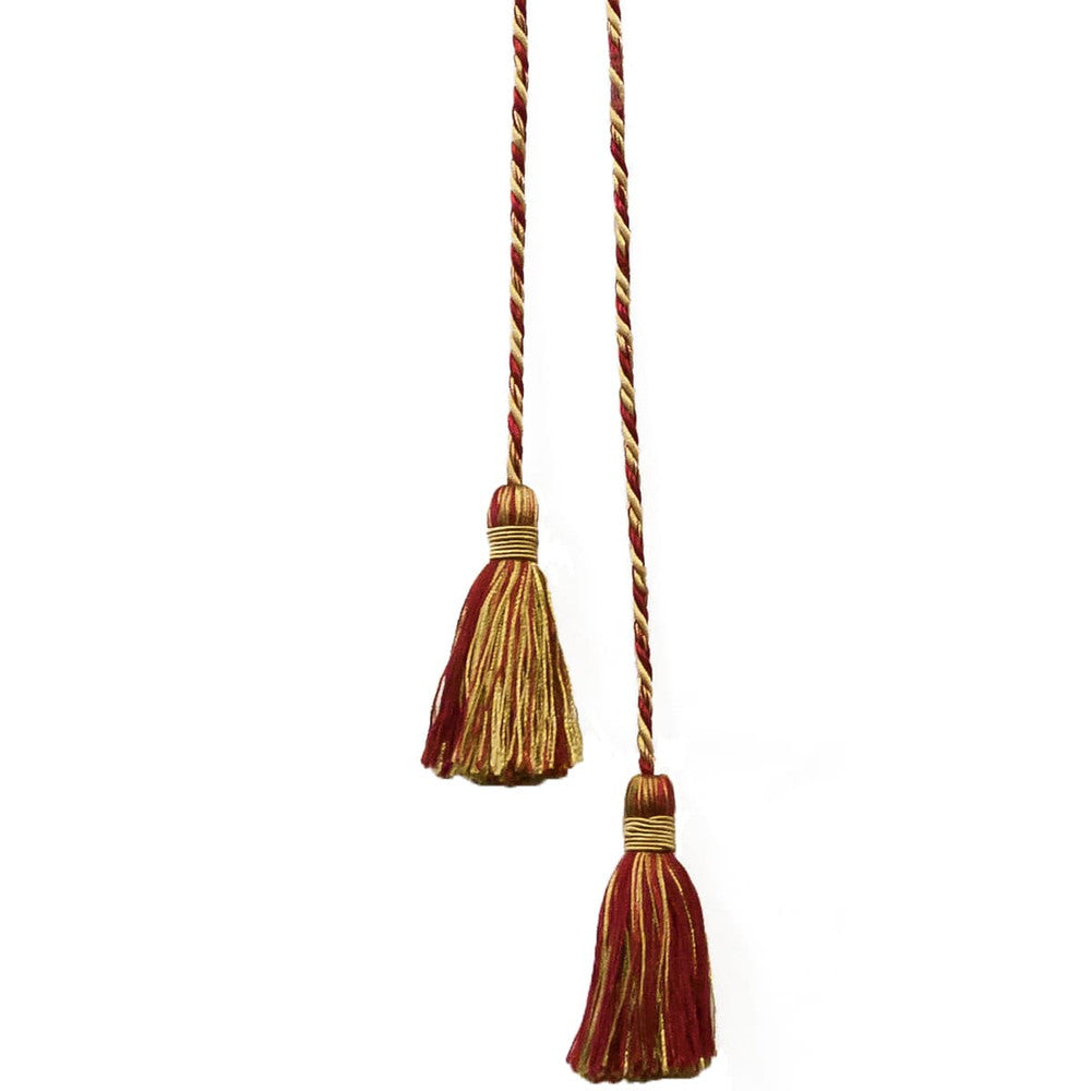 Shandell 40 Cardinal by Stout Designer Trim Art Of Design Trim-2 Tassel Fringe 100% Spun Viscose CHINA Horizontal: 0 and Vertical: 0 3 in - Swanky Fabrics -