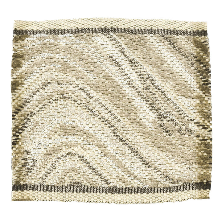 Sheba 5 Sandune by Stout Designer Trim MOONDUST TRIM 61%SVI 39%LIN CHINA Horizontal: 0 and Vertical: 0 3 in - Swanky Fabrics -