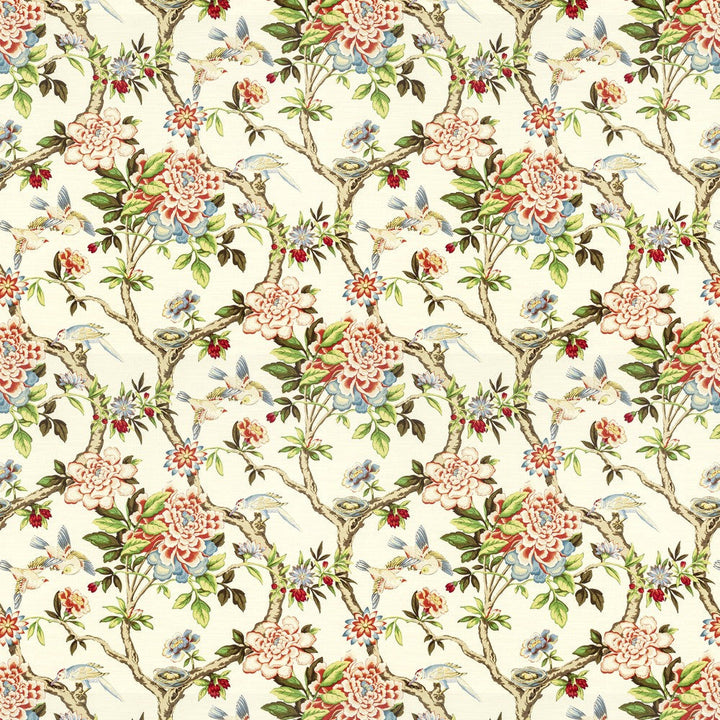 Shelton 3 Tigerlily by Stout Fabric Stout Fabric Shelton 3 TigerlilyFabric RAINBOW LIBRARY TILE/SORBET 100%COT PERU </p><p>Repeat: H: 13.500, V: 27.000 54 in - Fabric Carolina -