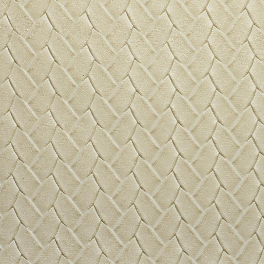 San Remo # 101 Alabaster by Maxwell Designer Fabric Vinyls V - Contract 100% PVC BACKING-POLY/COTTON TAIWAN 54" - Swanky Fabrics -