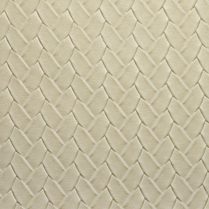 San Remo # 101 Alabaster by Maxwell Designer Fabric Vinyls V - Contract 100% PVC BACKING-POLY/COTTON TAIWAN 54" - Swanky Fabrics -