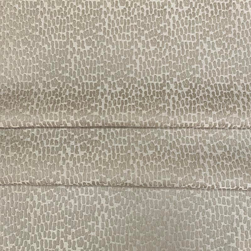 Shonda Ivory by Magnolia Designer Fabric - 100% Poly India 25000 Horizontal: 0 and Vertical: 0 55" - Swanky Fabrics -