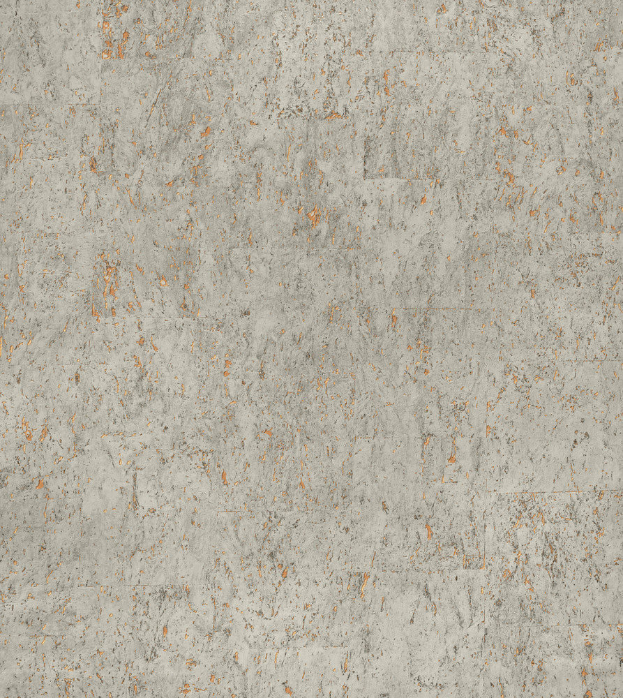Eureka Quartz & Copper SHS10238 by Seabrook Designs Designer Wallpaper