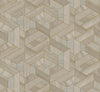Seabrook Designs Wallpaper Linnea Antiqued Silver SHS10310