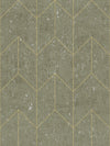 Seabrook Designs Wallpaper Maxine Olive SHS11103