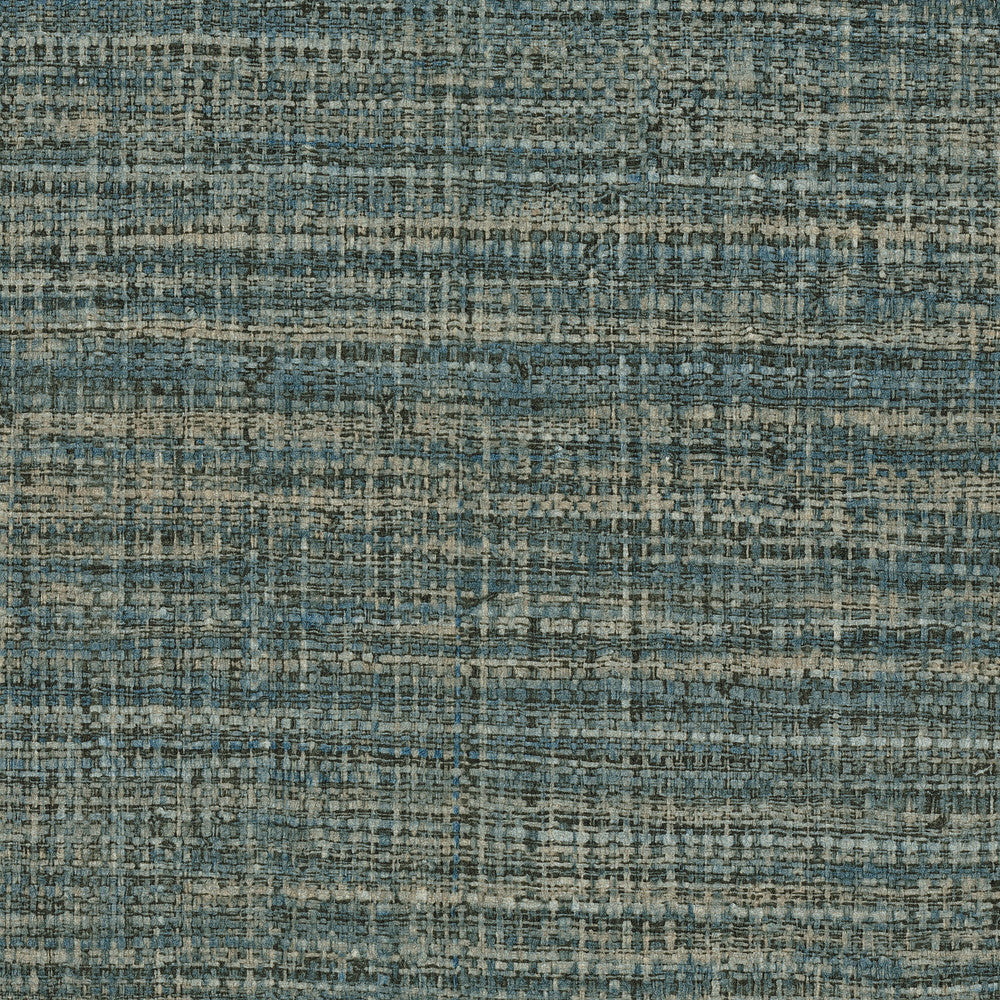 Scotland Tweed Ocean Wallpaper by York Wallcoverings Designer Signature Textures Resource Library Covers about 57.5 square feet 20.9-in by 33-ft long roll Unpasted 20.8 - Swanky Fabrics -
