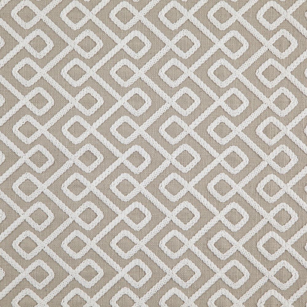 Sienna 32J8721 by JF Designer Fabric Divine Embroidery 55% Cotton, 33% Viscose, 12% Linen India Horizontal: 2.625 and Vertical: 2.875 54 - Swanky Fabrics -