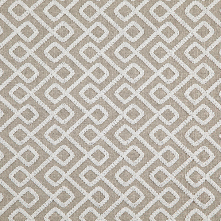 SIENNA 32J8721 by JF Designer Fabric Divine Embroidery 55% Cotton, 33% Viscose, 12% Linen India  Horizontal: 2.625 and Vertical: 2.875 54  - Swanky Fabrics -