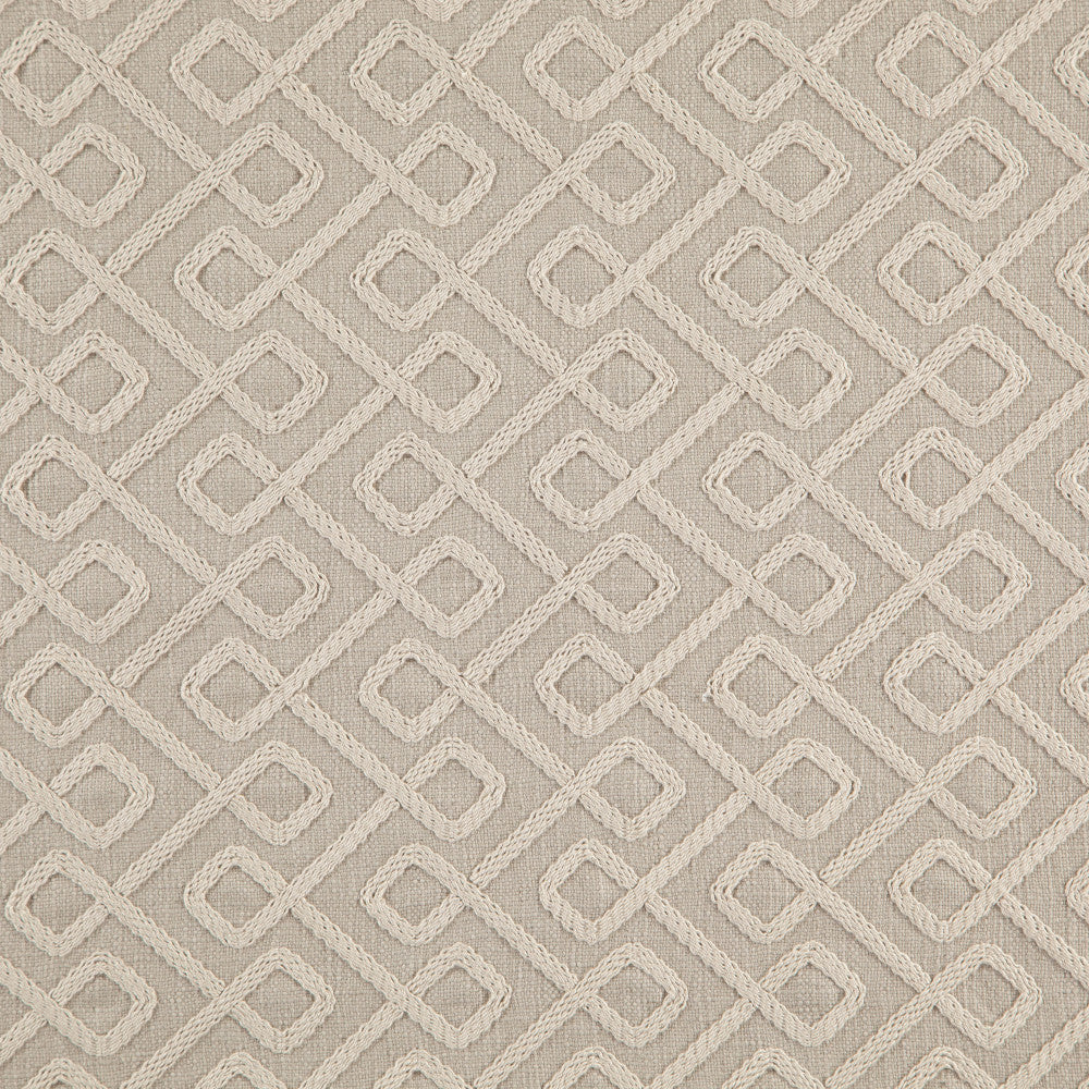 Sienna 34J8721 by JF Designer Fabric Divine Embroidery 55% Cotton, 33% Viscose, 12% Linen India Horizontal: 2.625 and Vertical: 2.875 54 - Swanky Fabrics -