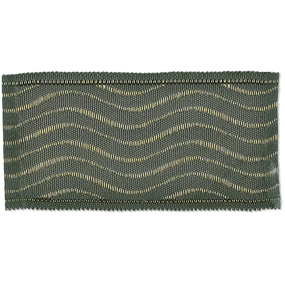 Signature 1 Granite by Stout Designer Trim New World Tapes & Borders 91% Spun Viscose 9% Metallic CHINA Horizontal: 0 and Vertical: 0 2 in - Swanky Fabrics -