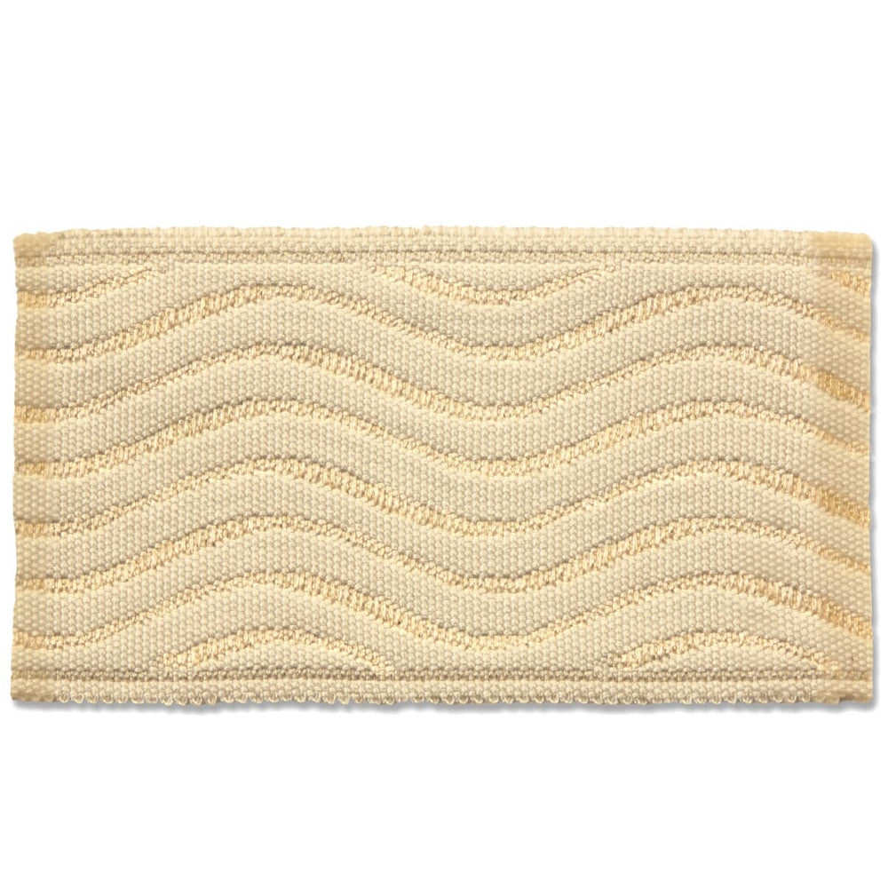 Signature 5 Pearl by Stout Designer Trim NEW WORLD TAPES & BORDERS 91%SVI 9%MTL CHINA Horizontal: 0.000 and Vertical: 0.000 2 in - Swanky Fabrics -