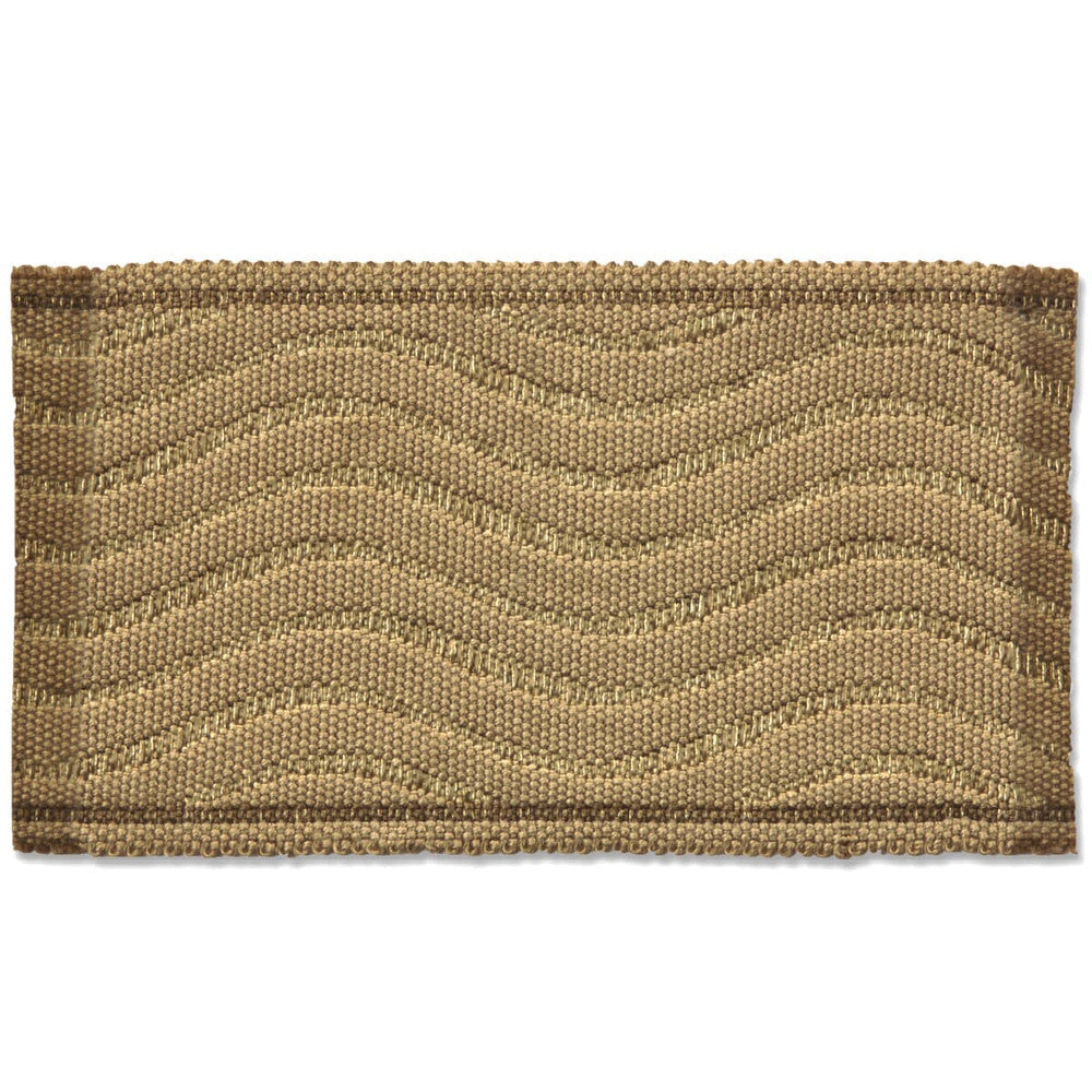 Signature 6 Sandstone by Stout Designer Trim NEW WORLD TAPES & BORDERS 91%SVI 9%MTL CHINA Horizontal: 0 and Vertical: 0 2 in - Swanky Fabrics -