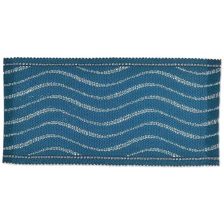 Signature 7 Ocean by Stout Designer Trim NEW WORLD TAPES & BORDERS 91%SVI 9%MTL CHINA Horizontal: 0 and Vertical: 0 2 in - Swanky Fabrics -