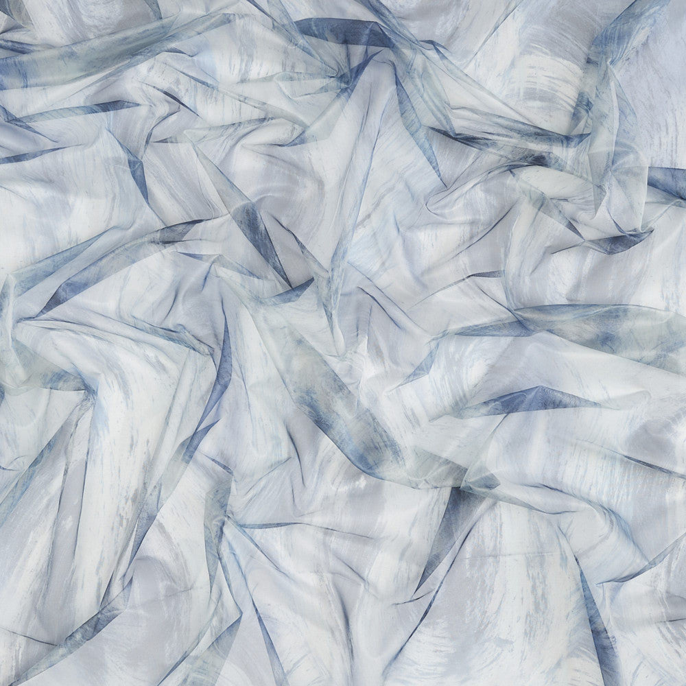 SILHOUETTE 66J9001 by JF Designer Fabric CLOUD NINE 100% Polyester Turkey  Horizontal: 24.875 and Vertical: 53.75 118  - Swanky Fabrics -