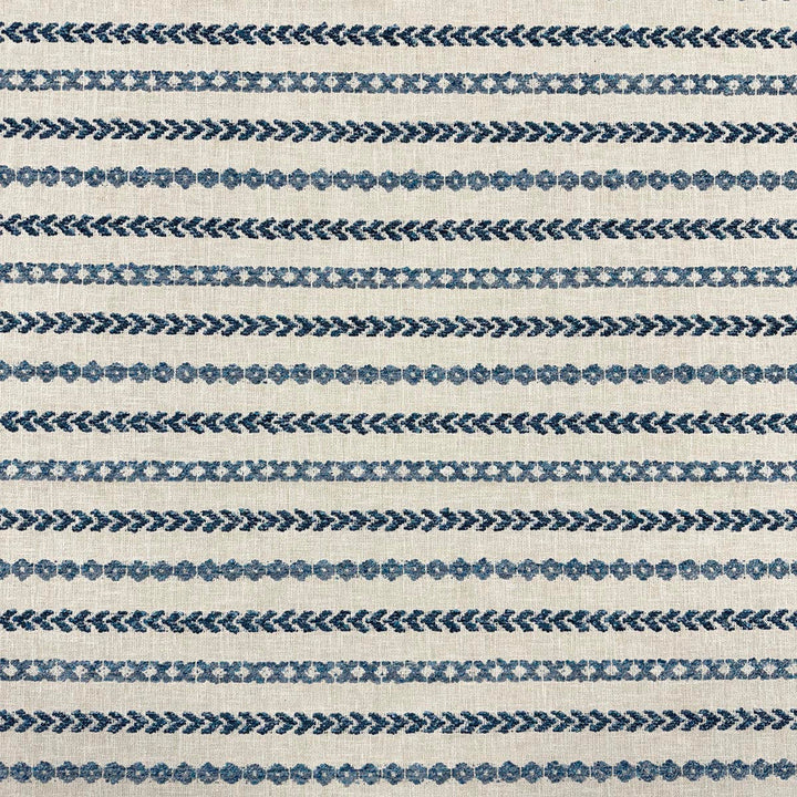 Skarda Bluelake by Magnolia Designer Fabric - 76 Polyester, 24 Cotton India 40000 Horizontal: 0.5 and Vertical: 6 54 - Swanky Fabrics -