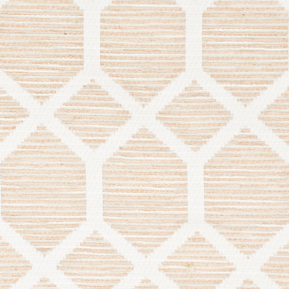 Skidway 2 Blush by Stout Designer Fabric Rainbow Library Blush/Sorbet 27% Cotton 73% Polyester INDIA WYZENBEEK 50 000 DOUBLE RUB WEAR TEST (HEAVY DUTY) FLAME RETARDANT-U.F.A.C. CLASS 1 (OR A) CATB 117-2013 Horizontal: 2.5 and Vertical: 3.375 54 in - Swanky Fabrics -