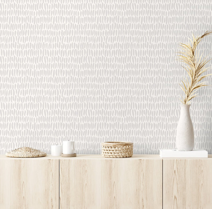 Brushwork Fog SL80008 by Seabrook Designs Designer Wallpaper