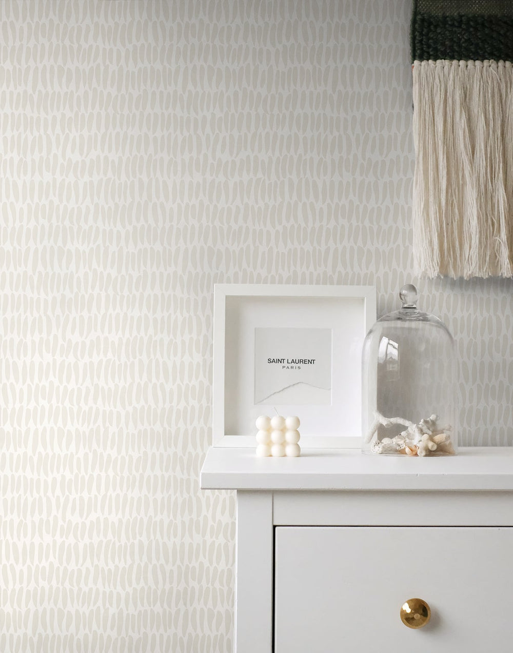 Brushwork Oat Milk SL80020 by Seabrook Designs Designer Wallpaper