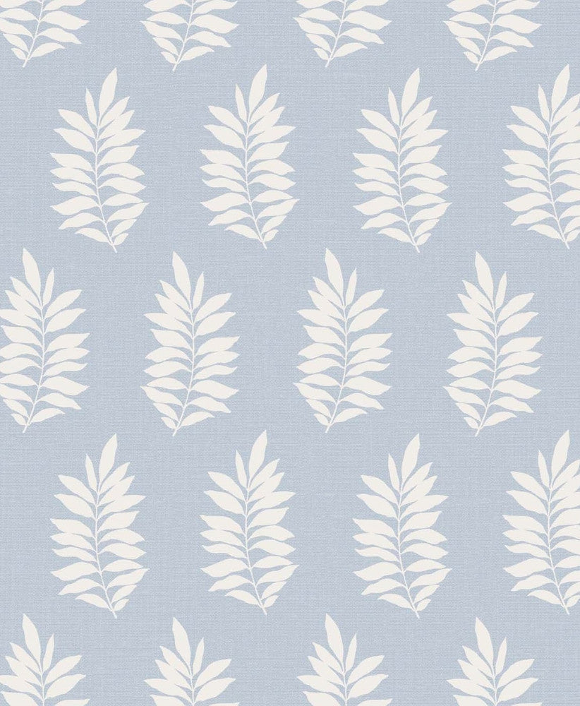Pinnate Silhouette Iceburg SL80302 by Seabrook Designs Designer Wallpaper